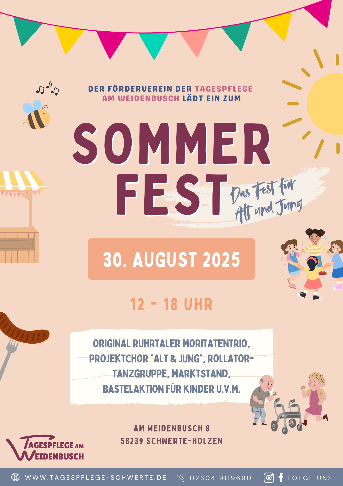 Flyer Sommerfest 2025